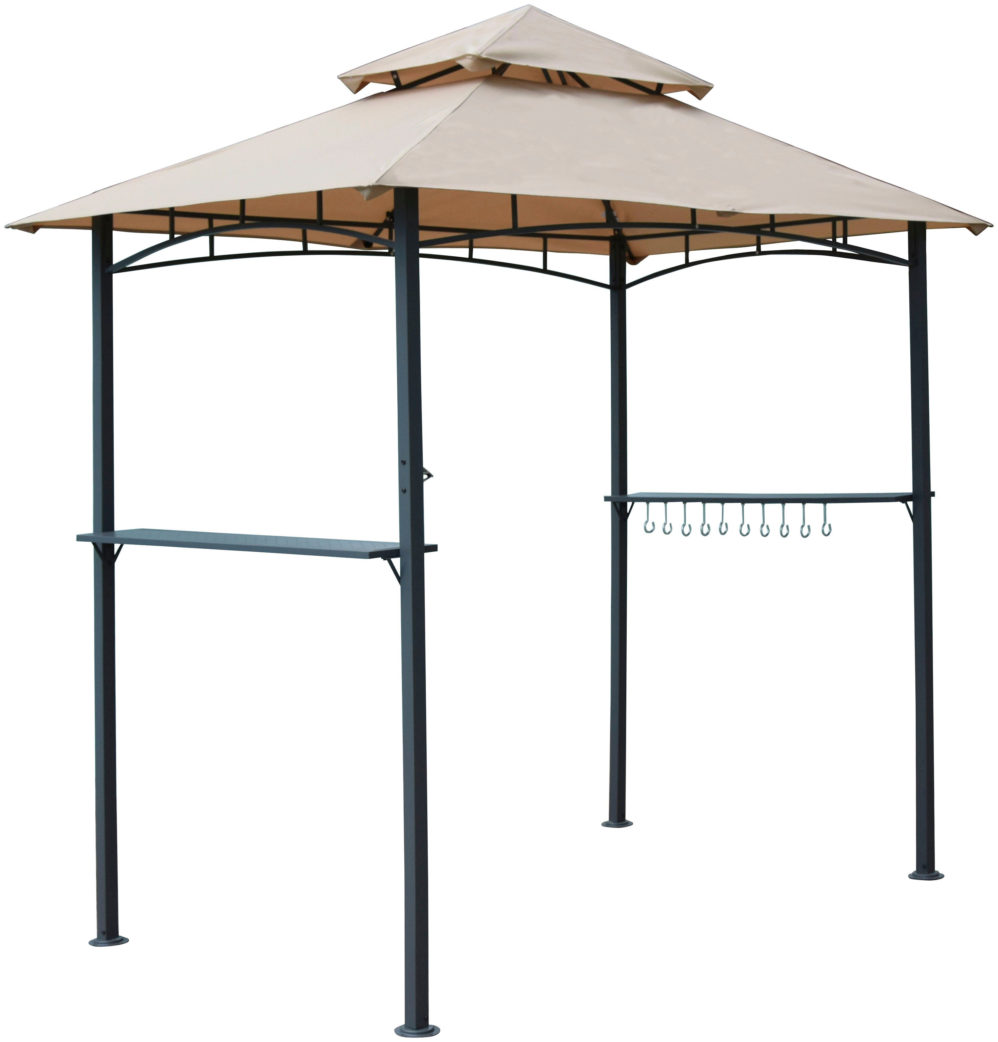 KONIFERA Grillpavillon Porto, BxTxH: 240x150x251cm, verschiedene Farben