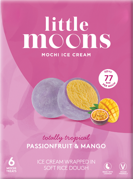 Little Moons Mochi Tropical Passionsfrucht & Mango