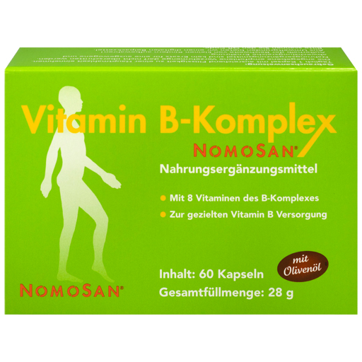 VITAMIN B KOMPLEX Nomosan Kapseln  60 St  Kapseln