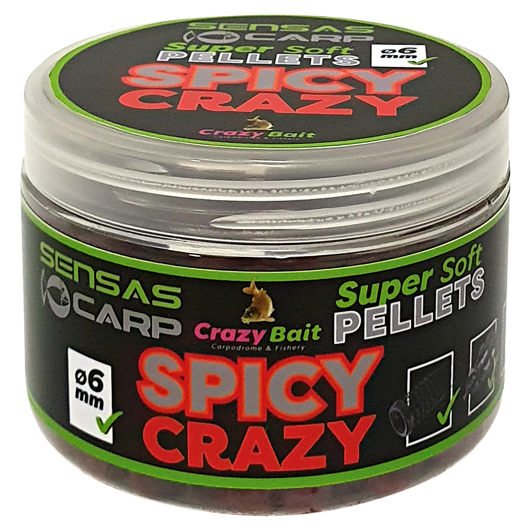 Sensas Super Soft Pellets (Spicy Crazy)
