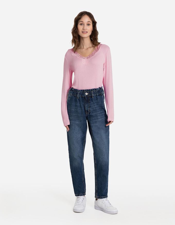 Langarmshirt - LENZING™ ECOVERO™