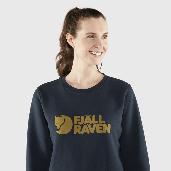 FJÄLLRÄVEN LOGO SWEATER W Damen - Sweatshirt