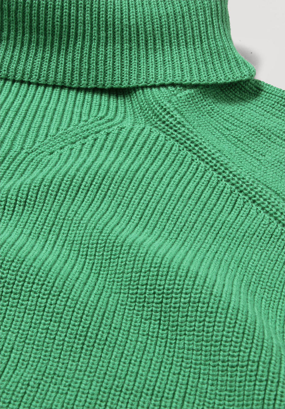 Rollkragenpullover aus reiner Bio-Baumwolle