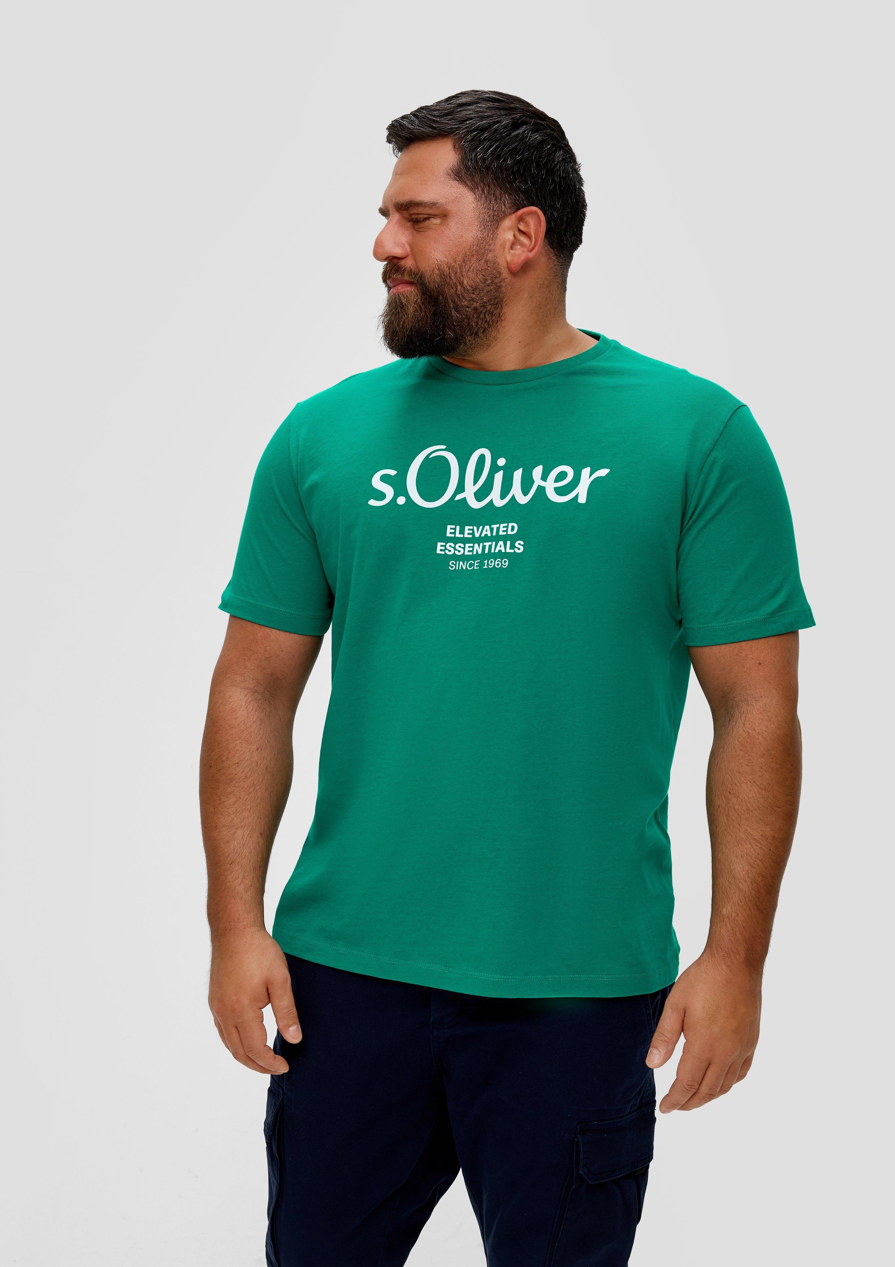 T-Shirt mit Label-Print  2148697-76D1