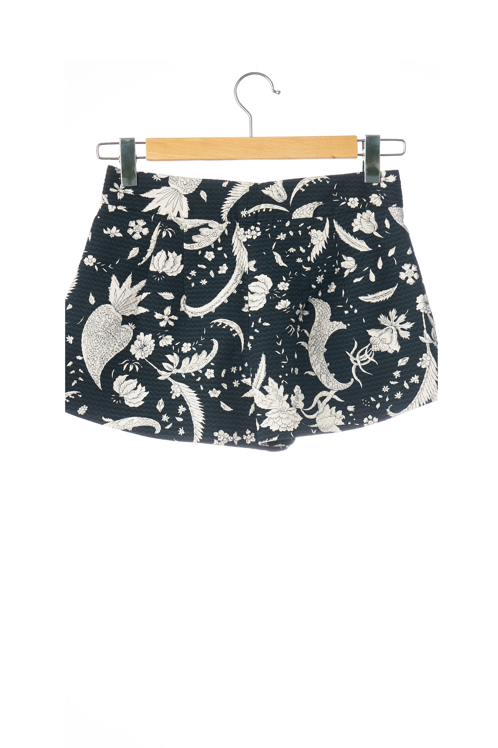 Zara Shorts 1 Femme couleur bleu