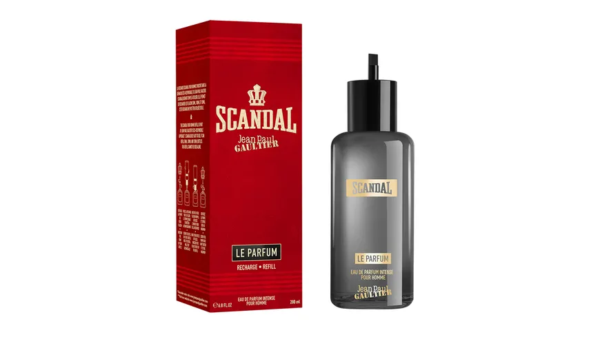 Jean Paul Gaultier Scandal Intense Pour Homme Eau de Parfum Refill 200 ml