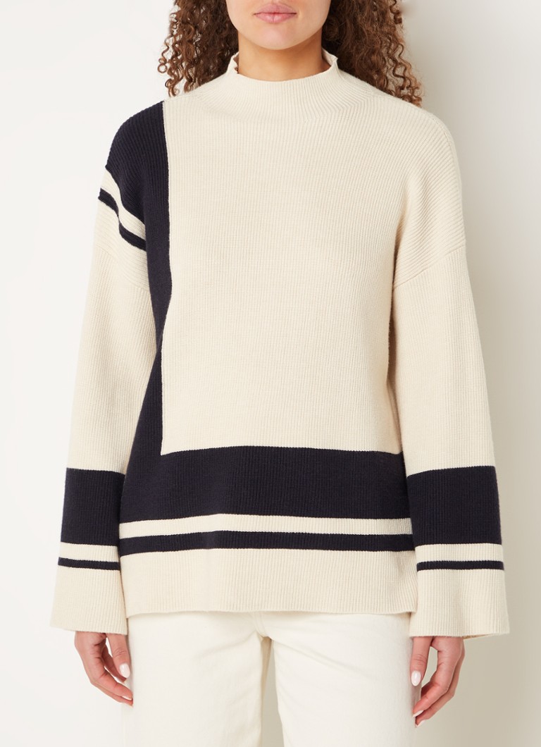 Pulover cu guler înalt Kayleigh Chunky Tricot de la Phase Eight