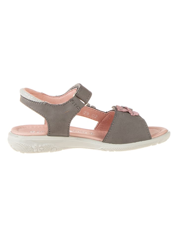 Ricosta Leder-Sandalen in Grau günstig kaufen