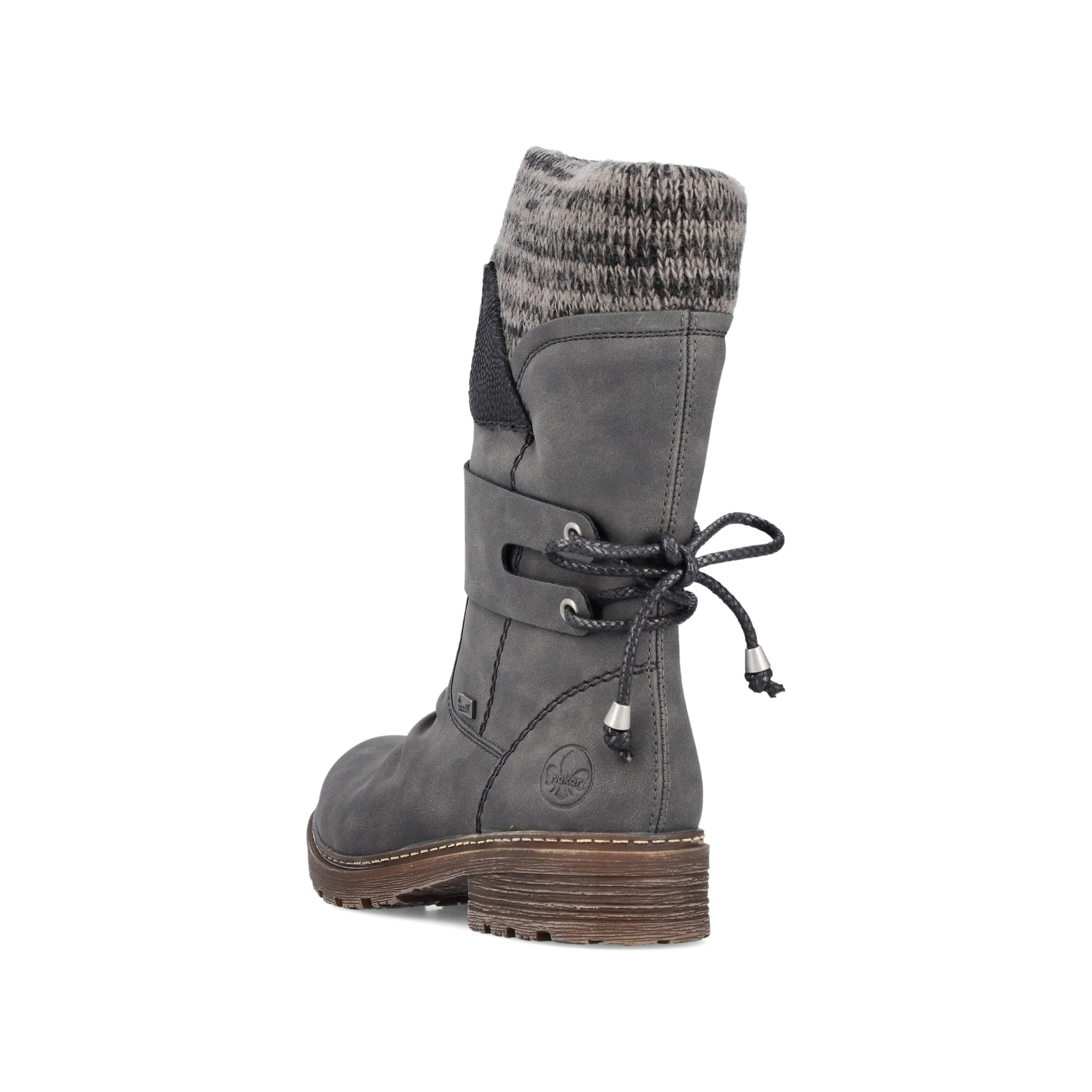 Rieker Damen Kurzstiefel anthrazit