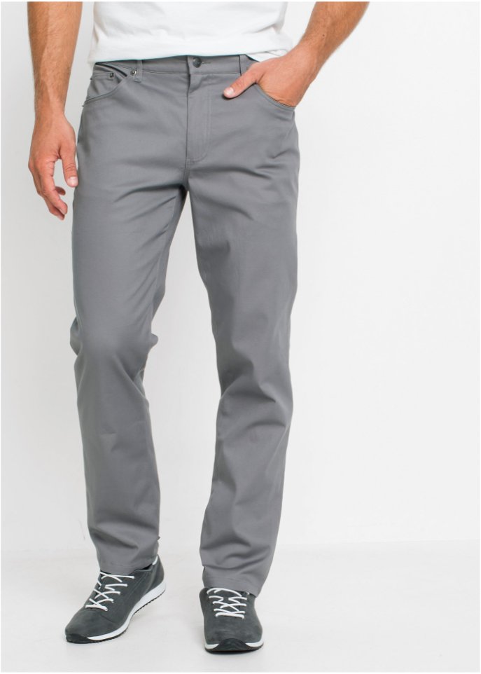 Regular Fit Stretch-Thermohose, Straight