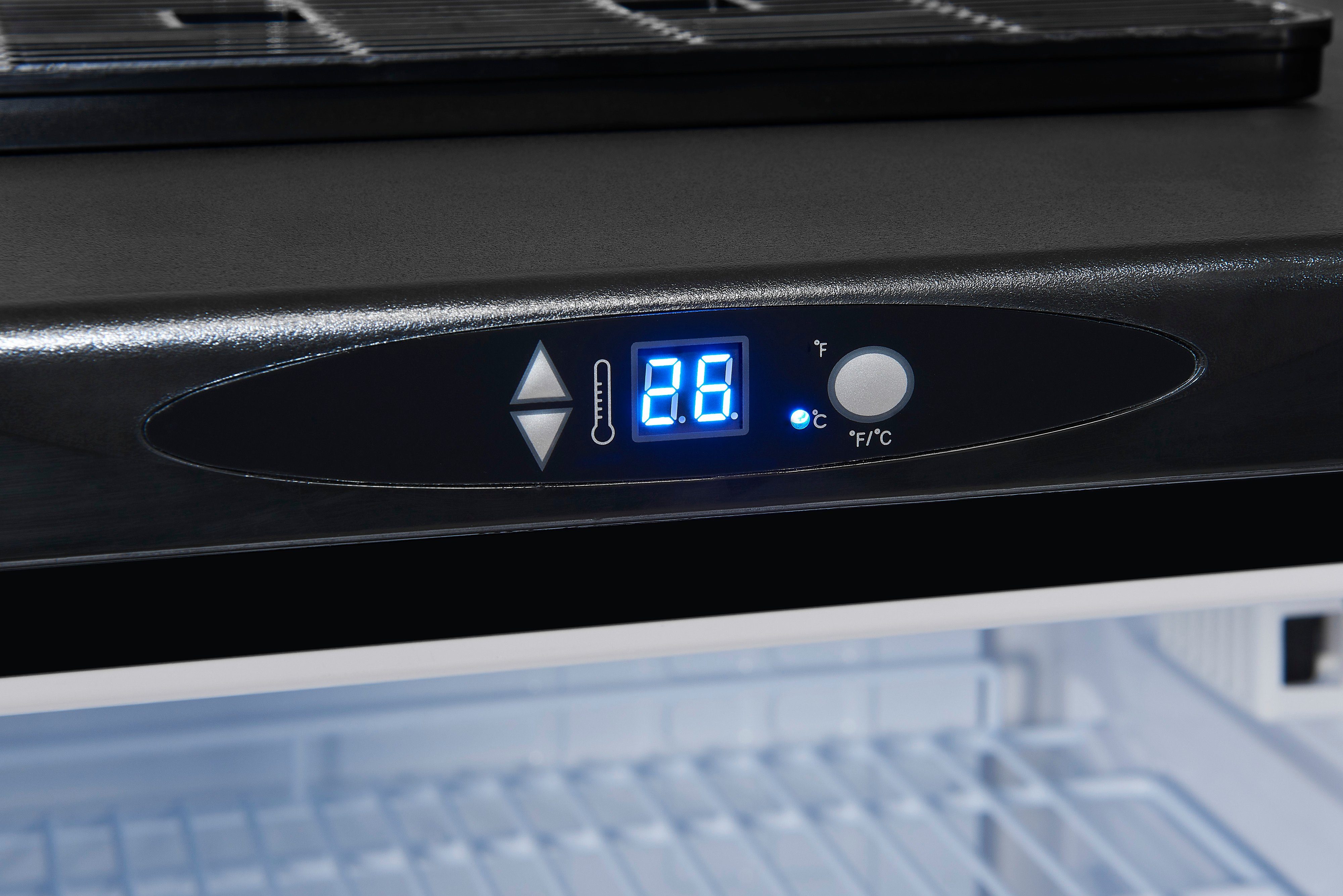 exquisit Getränkekühlschrank BK160-HE-300G, 61.5 cm breit, Bierkühler auch als Getränkekühlschrank nutzbar