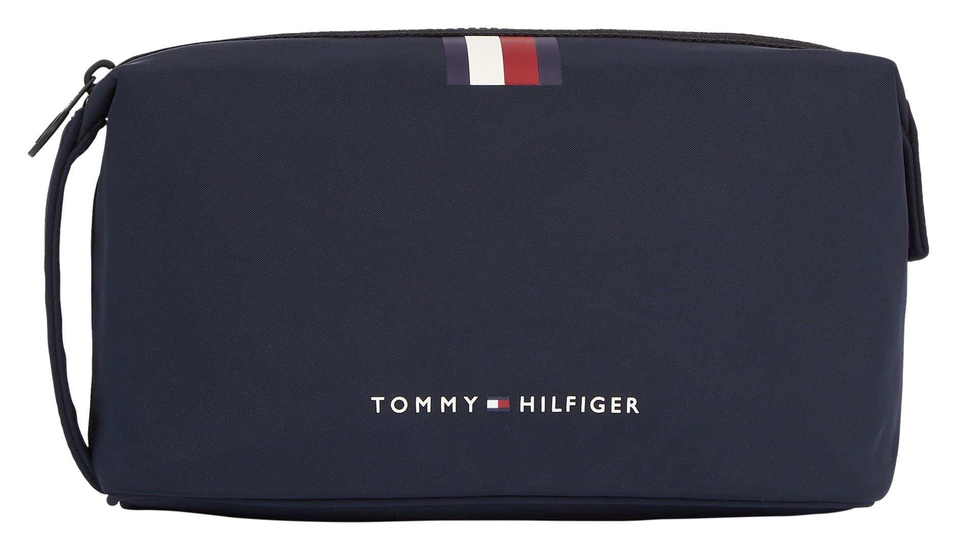 Tommy Hilfiger Kosmetiktasche TH SKYLINE STRIPE WASHBAG
