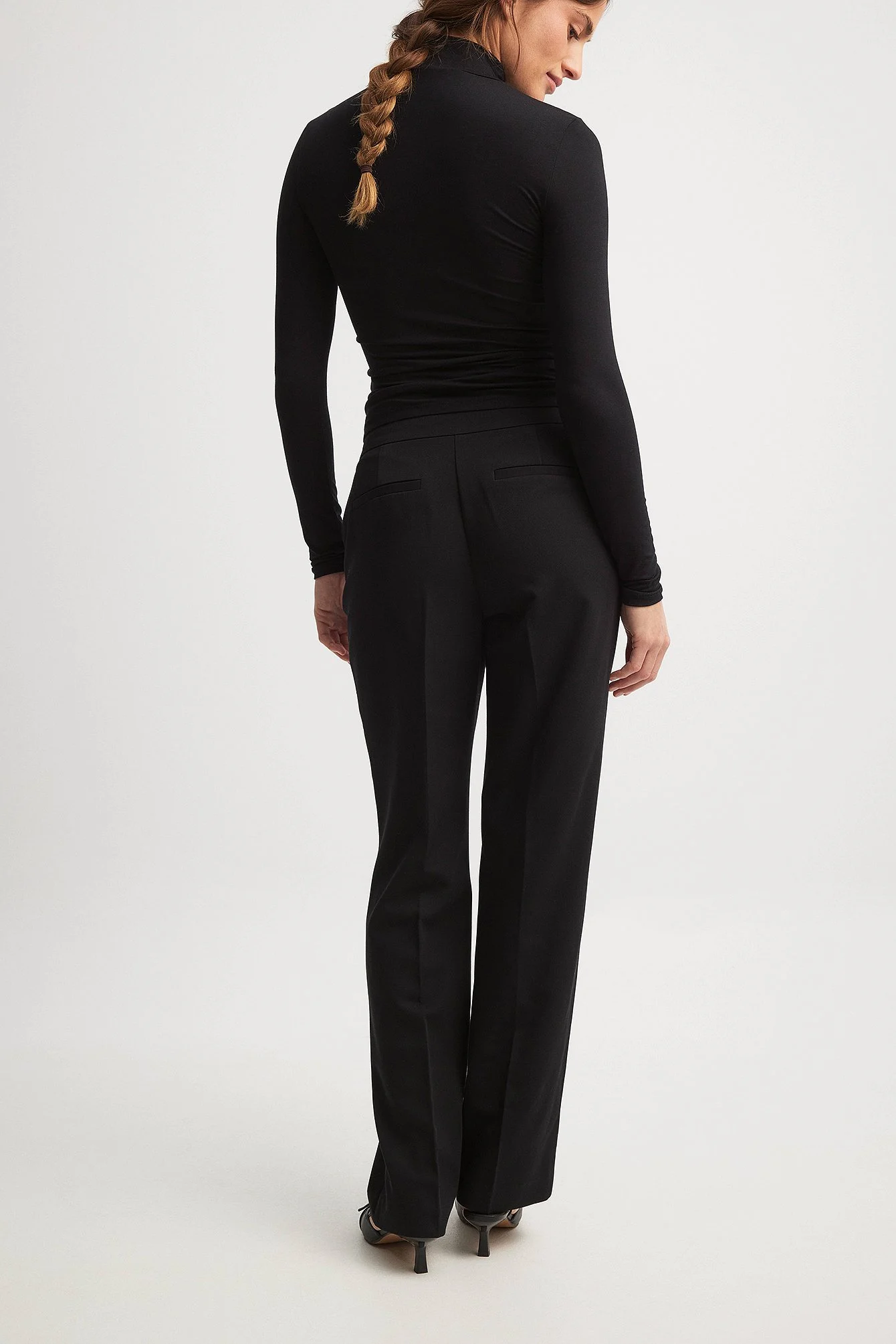 Anzughose mit niedriger Taille
