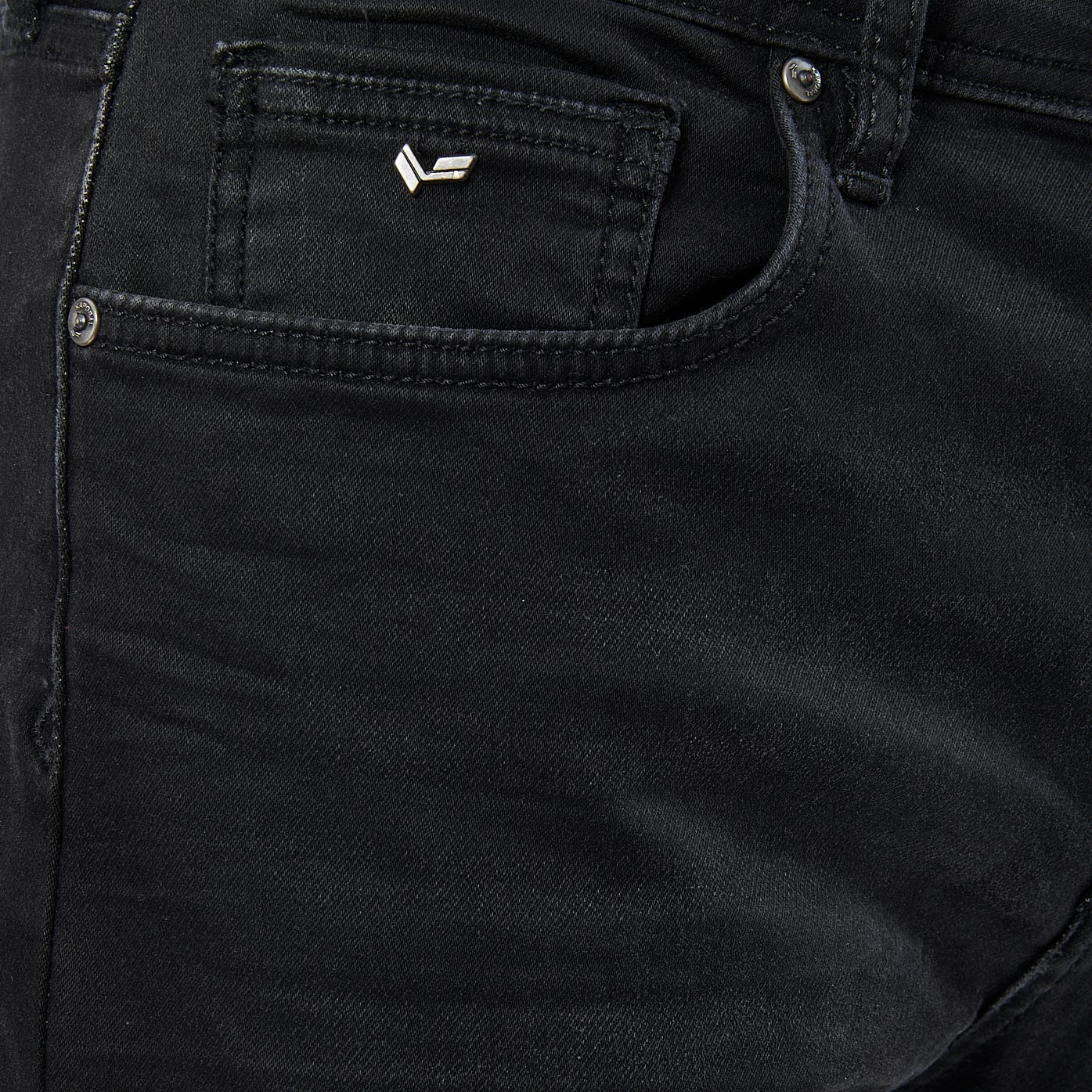 DAXKO  Jean slim noir homme