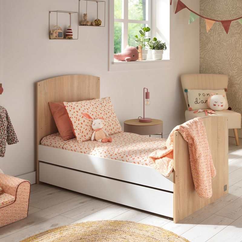 Tiroir de lit évolutif Little big bed Access bois blanc