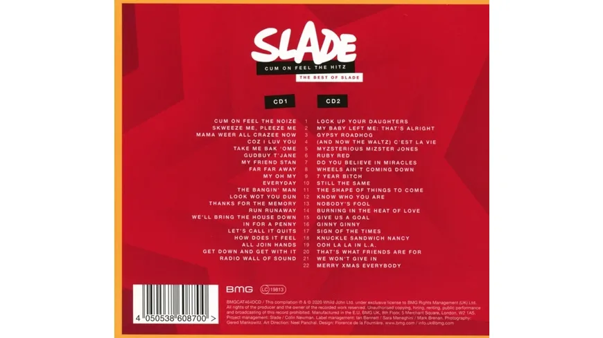 Cum On Feel the Hitz-The Best of Slade Digipak