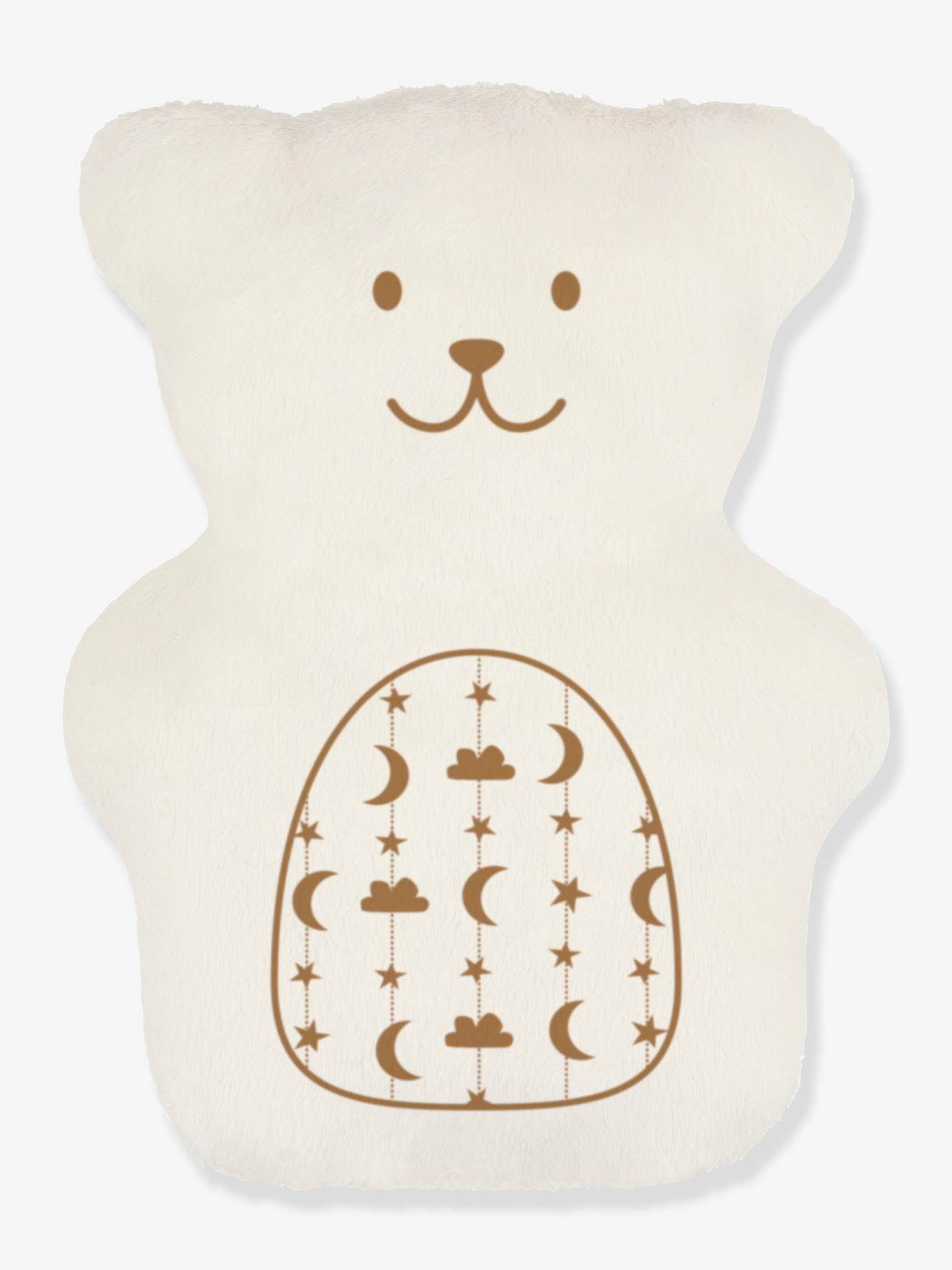 Ourson thérapeutique BEKE BOBO blanc (bambi rose)