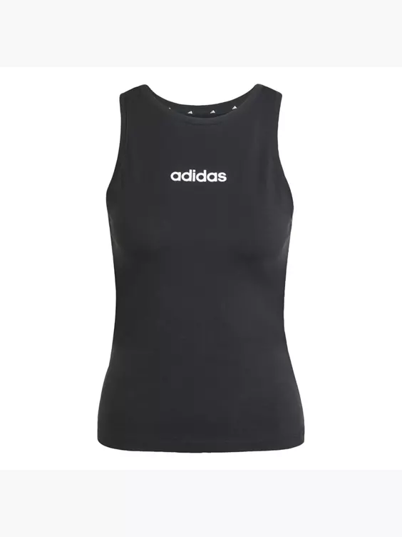 adidas Essentials Linear Slim Cotton Tanktop