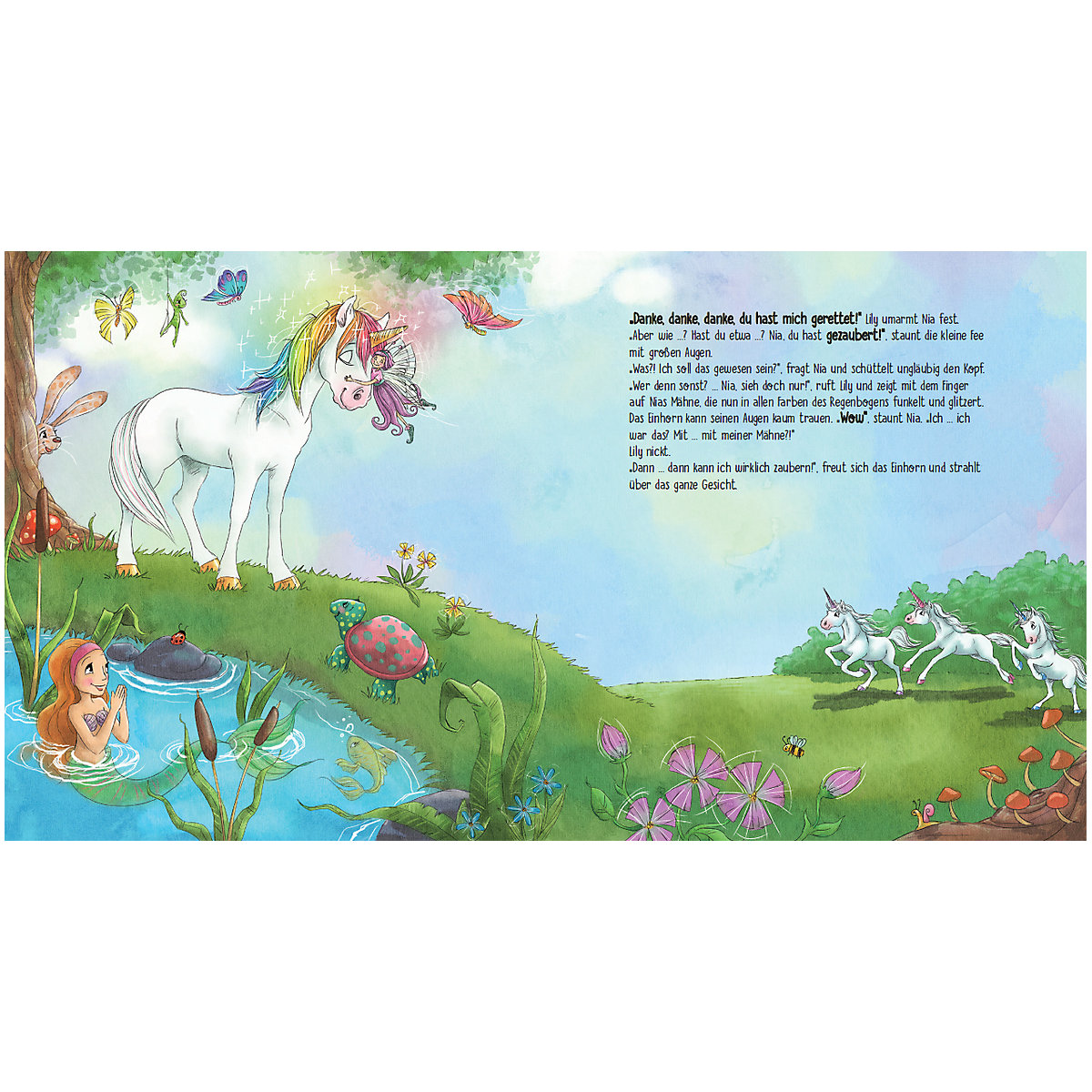 Nia und Lily im Einhornland