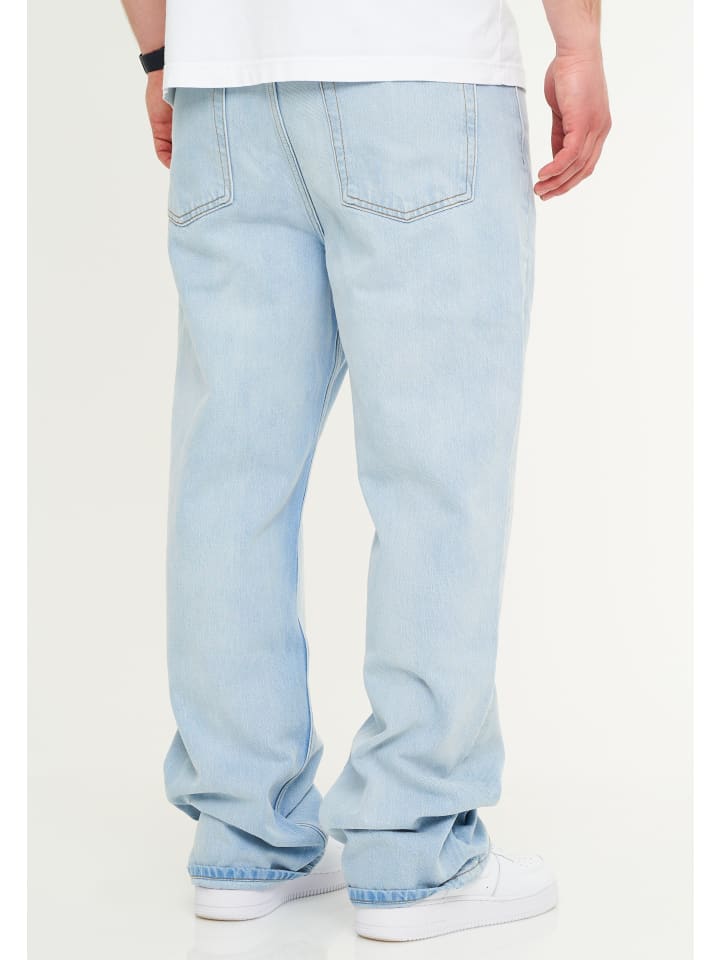 DAILY COTTON Jeans - DCCOTIA Lange Hose Loose-Fit Baggy in Ice Blue günstig kaufen