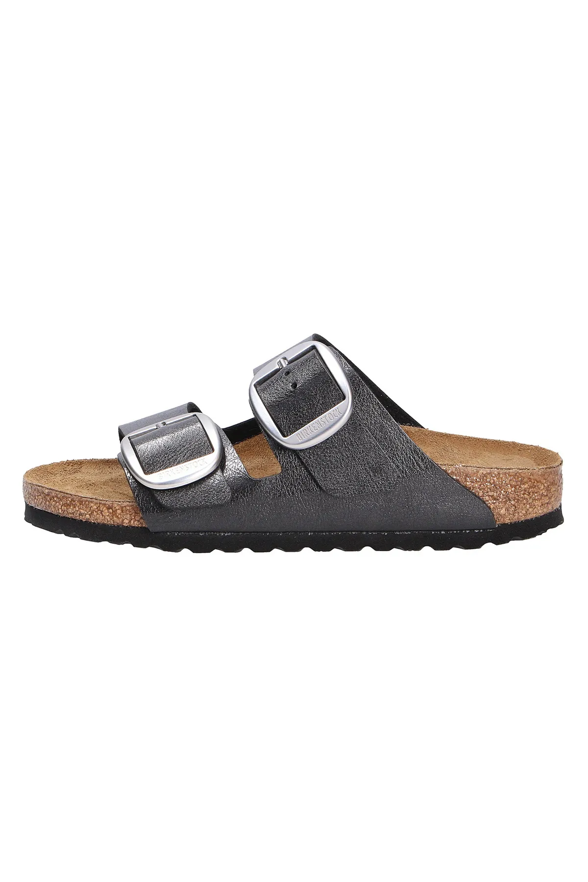 Birkenstock  Pantolette - Schwarz - Flacher Absatz