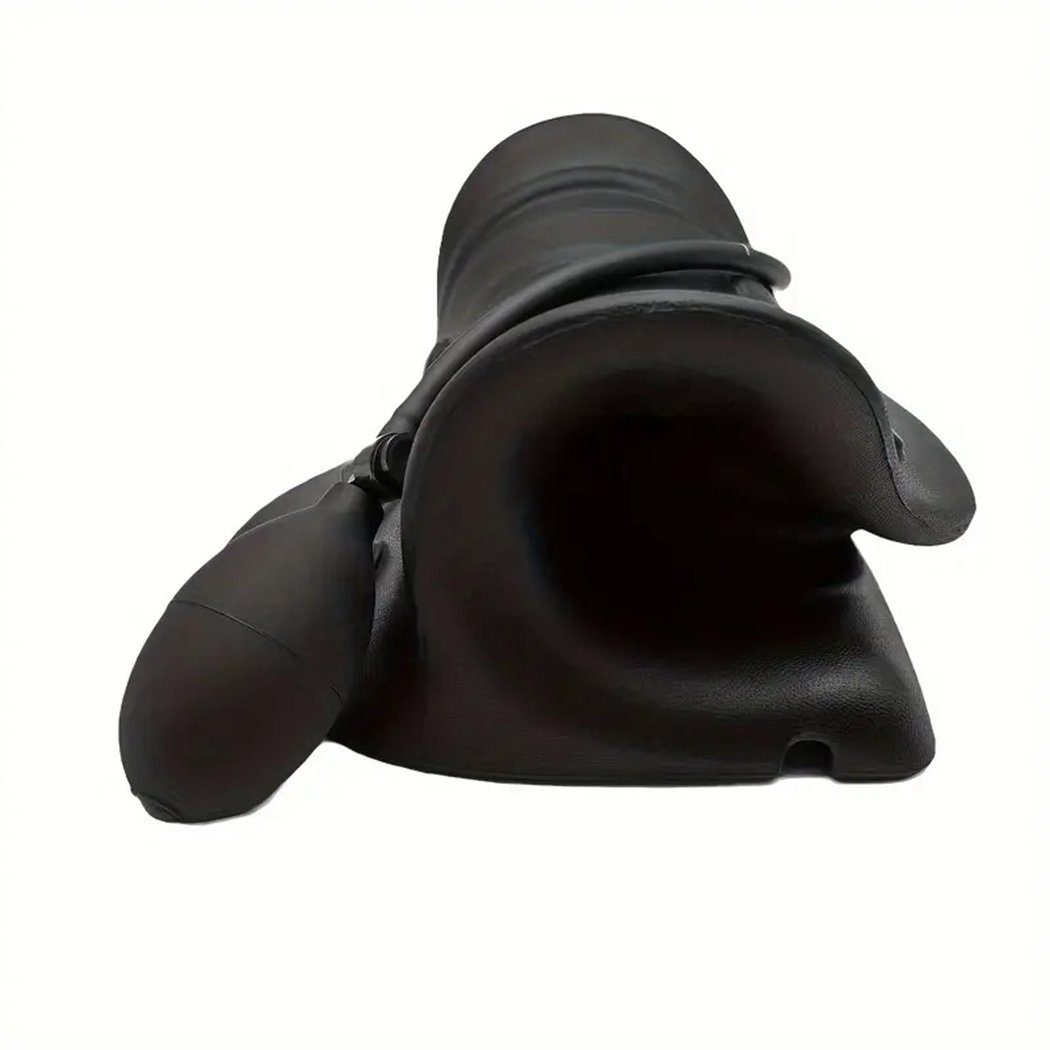Nackenstützkissen Nacken- und Schulterentspanner, Airbag-Traktionskissen aus PU-Schaum, TUABUR