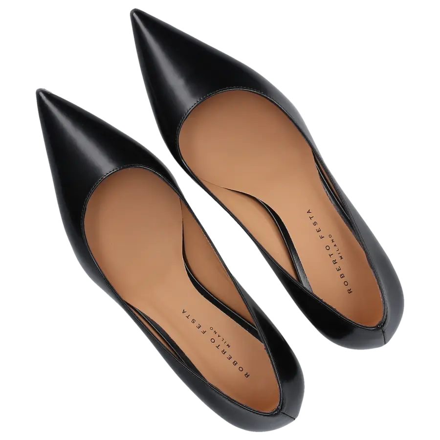 Roberto Festa - Pumps TORTUGA Kalbsleder - schwarz