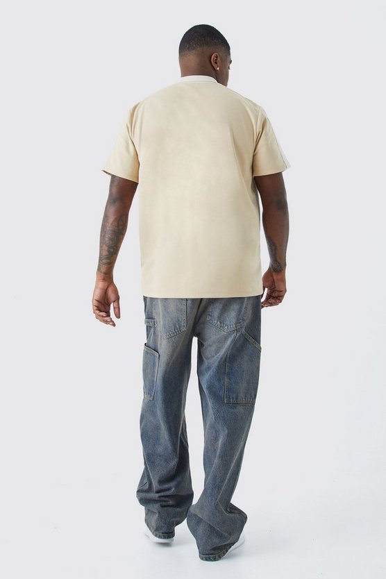 Plus Man Slim-Fit Poloshirt