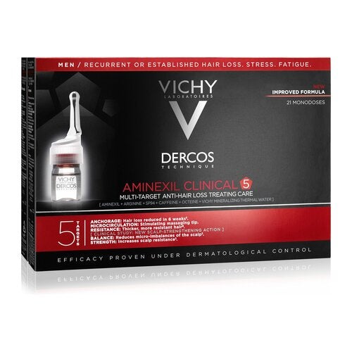 Technika Vichy Dercos Aminexil Clinical 5 Men 21 ampułek