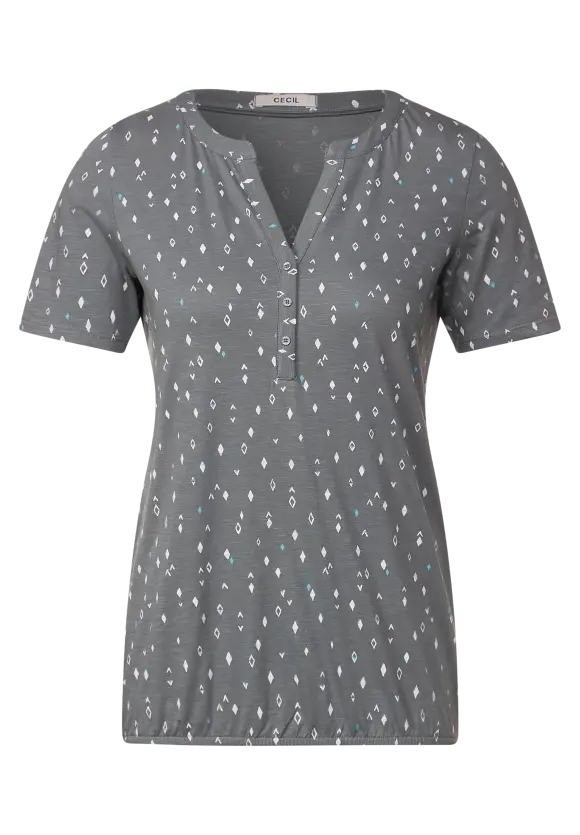 CECIL Tunikashirt mit Minimalprint