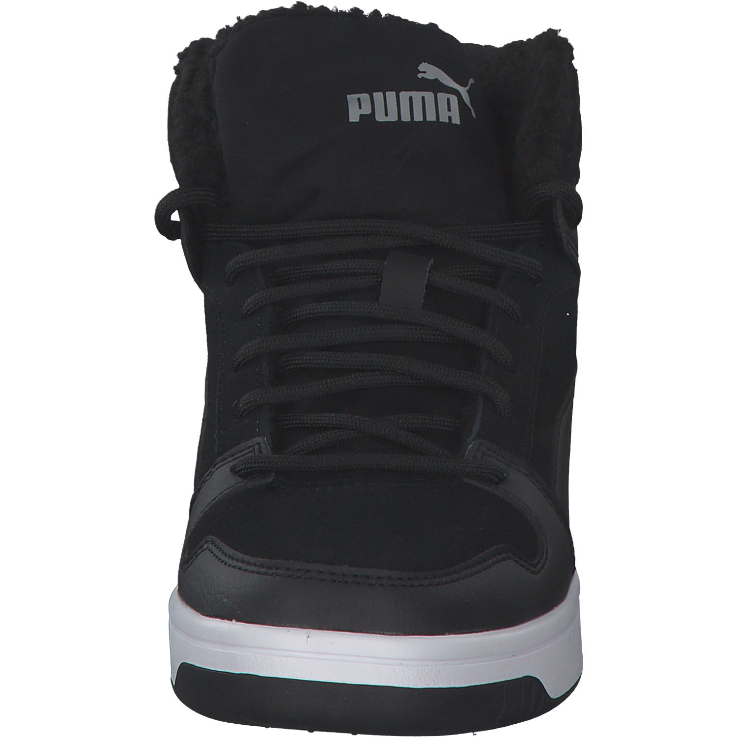 Puma Rebound Layup Fur 370497, Sneakers High, Kinder, Schwarz