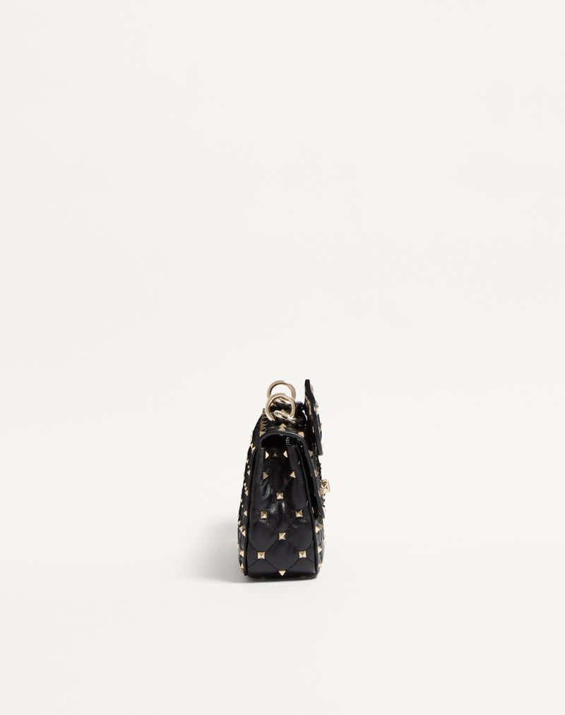 Lille Rockstud Spike-taske i nappalæder