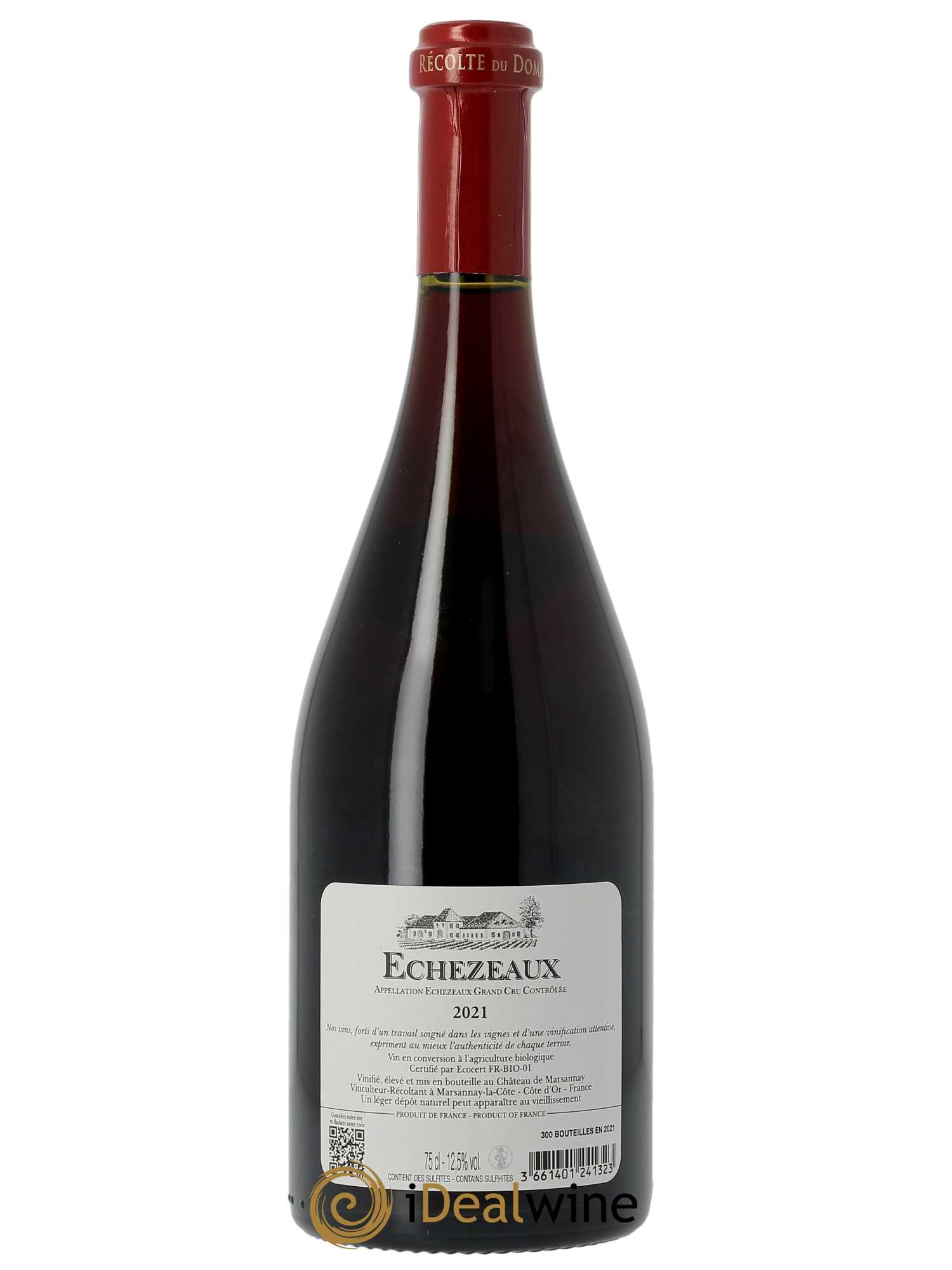 Echezeaux Grand Cru Château de Marsannay  2021 - Lot de 1 Bouteille