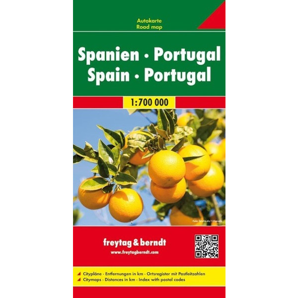 Spanien / Portugal 1 : 700 000 - Straßenkarte