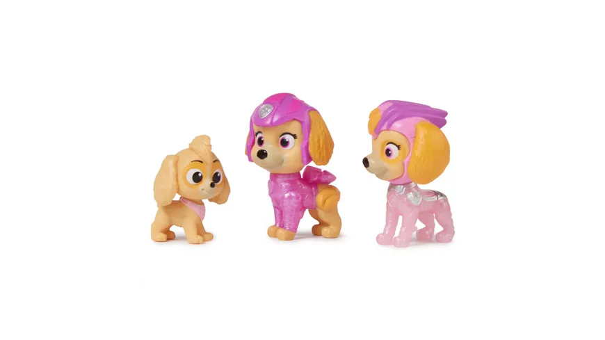 Spin Master PAW Patrol: Der Mighty Kinofilm, 3-teiliges Spielfiguren-Geschenkset