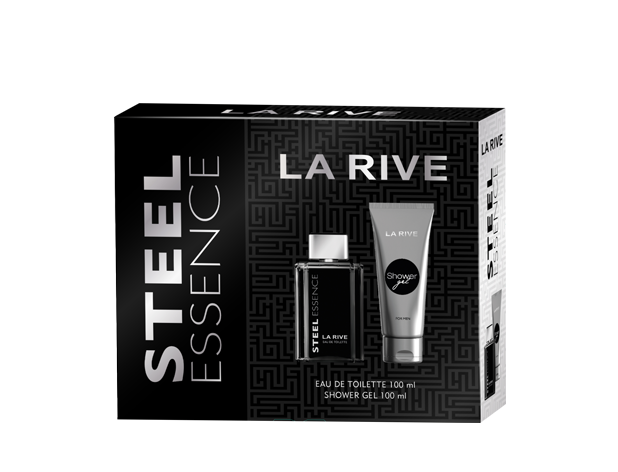 STEEL ESSENCE  edt 100 ml + gel 100 ml