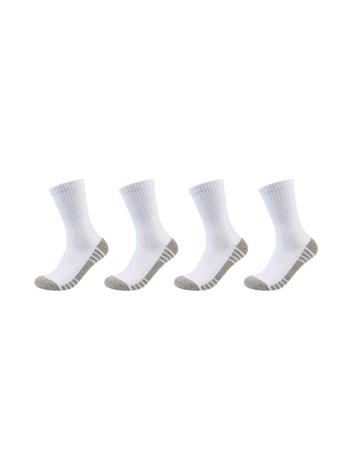 Skechers Tennissocken 4er Pack cushioned in Weiß mix günstig kaufen