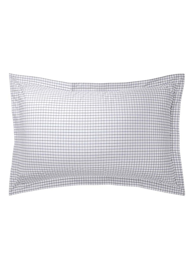 Μαξιλαροθήκη Ralph Lauren Tattersal από οργανικό βαμβάκι 400TC
