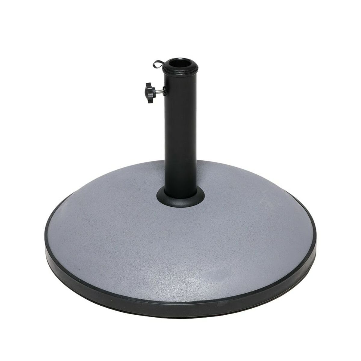 Bigbuy Schirmhalter Fuß für Sonnenschirm Schwarz Schirmfuß Schirmständer Terrasse