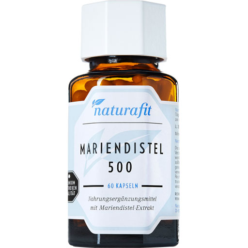NATURAFIT Mariendistel 500 Kapseln  60 St  Kapseln