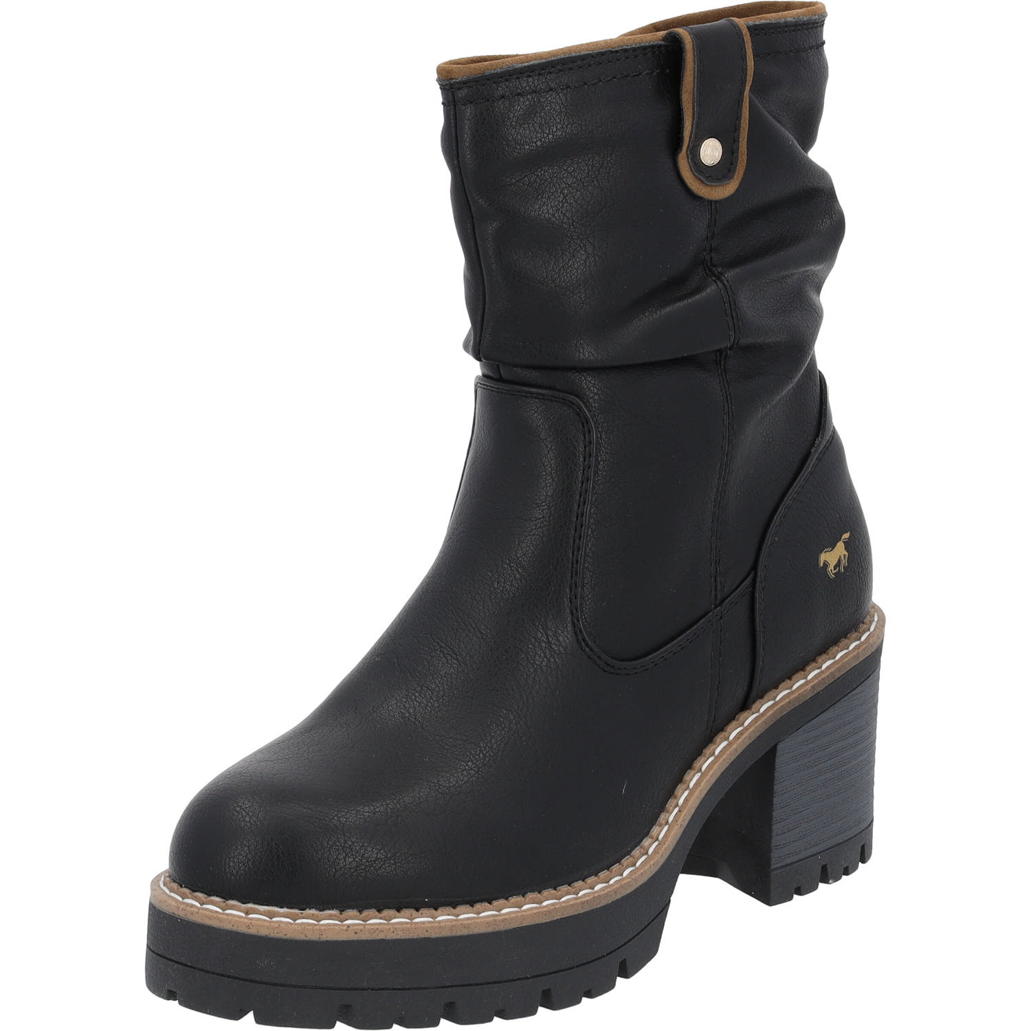Mustang 1473601, Winterstiefeletten, Damen, Schwarz