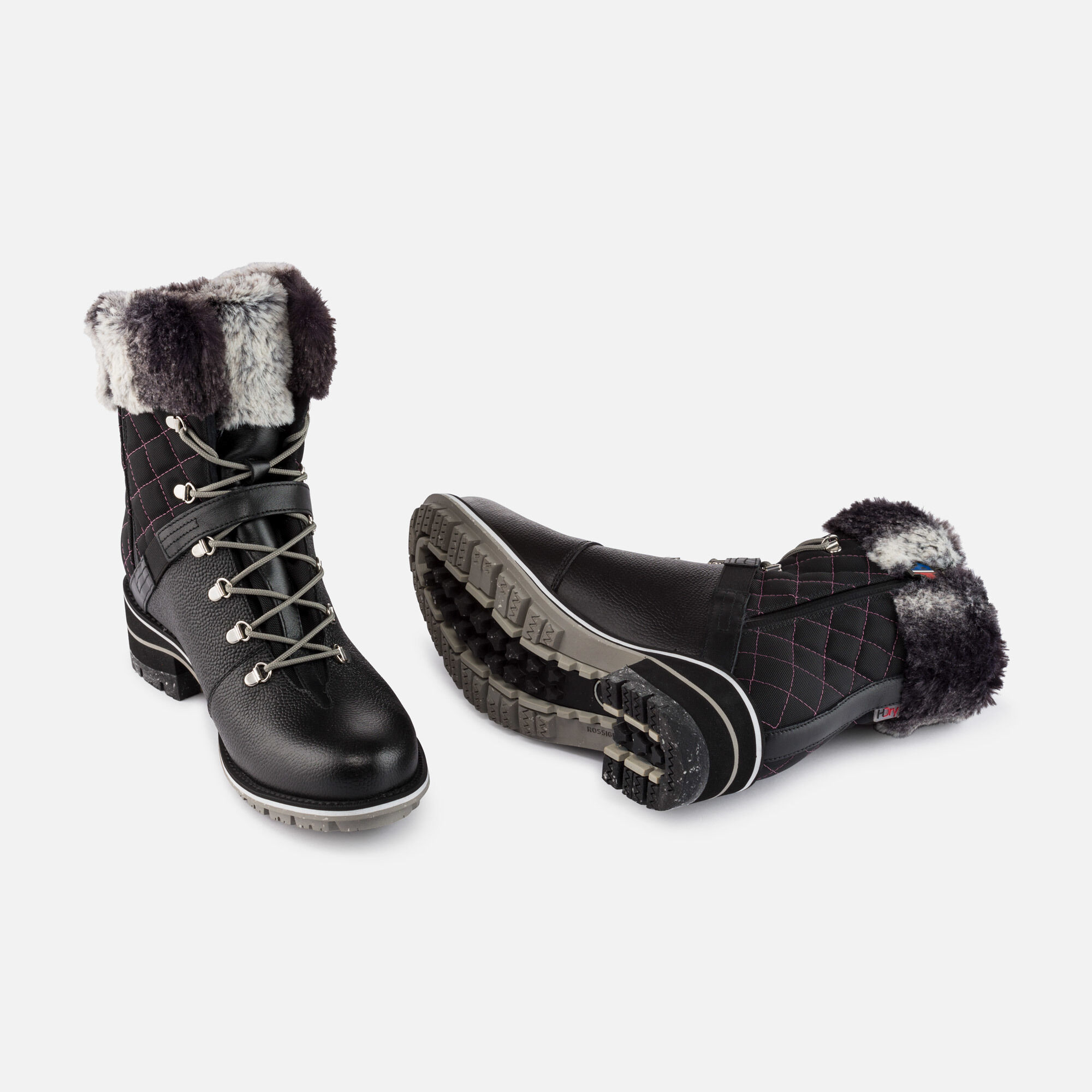 Bottes noires 1907 Megeve Femme