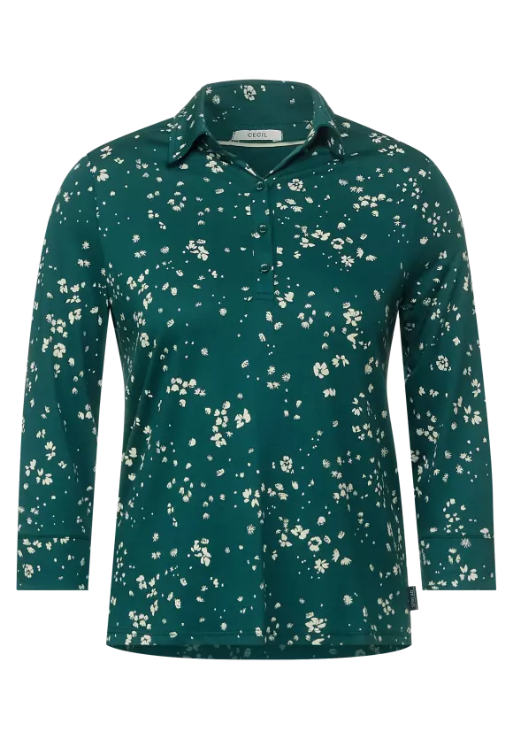 CECIL Bluse mit Millefleur Print
