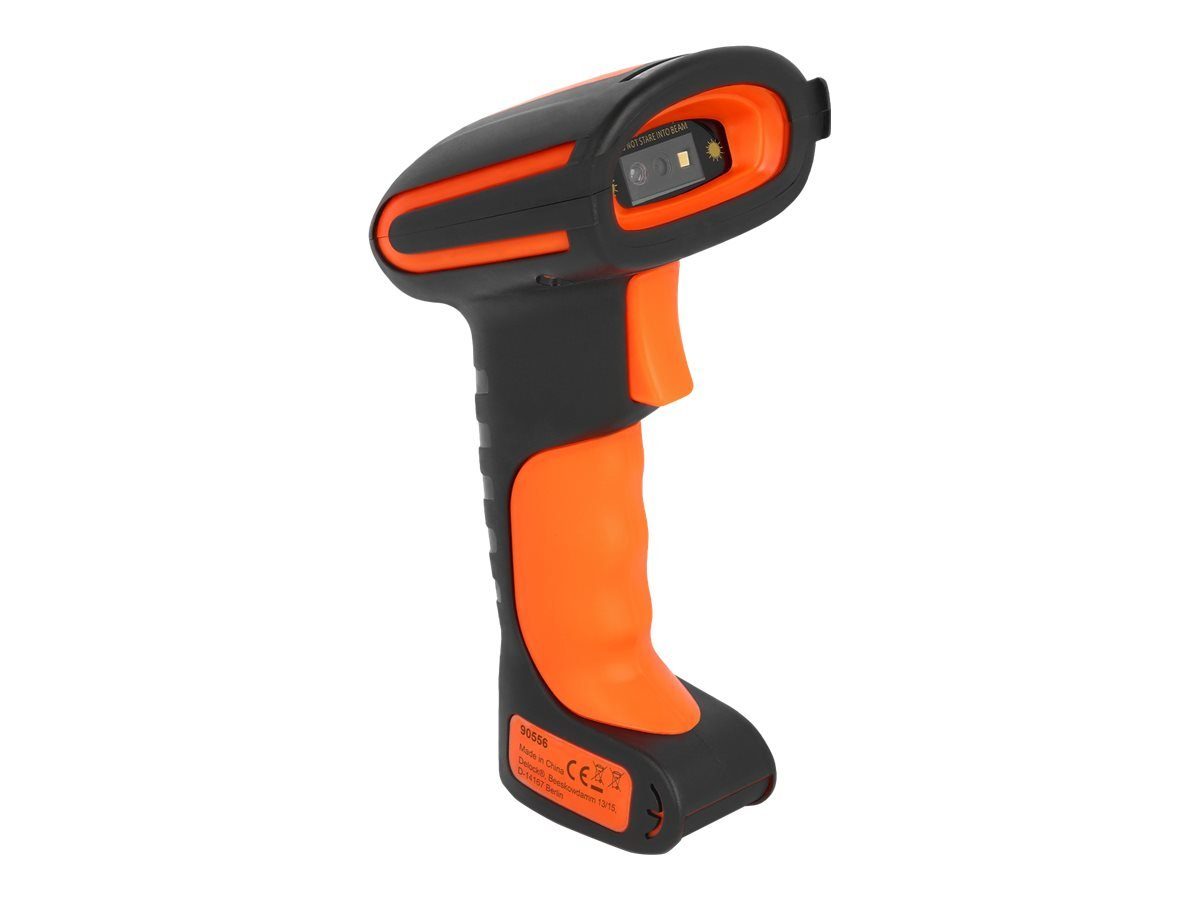 Delock DELOCK Industrie Barcode Scanner 1D und 2D für 2,4GHz oder Bluetooth m Handscanner