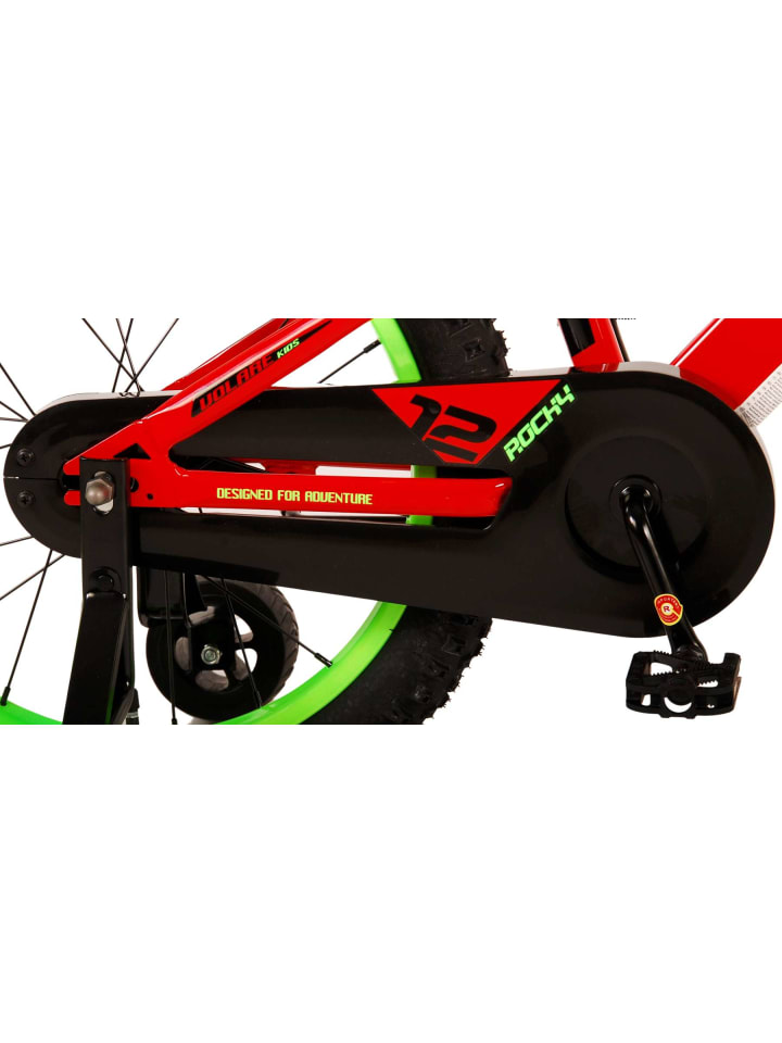 Volare Kinderfahrrad Rocky Fahrrad für Jungen 18 Zoll Kinderrad in Rot 4 Jahre günstig kaufen onesize