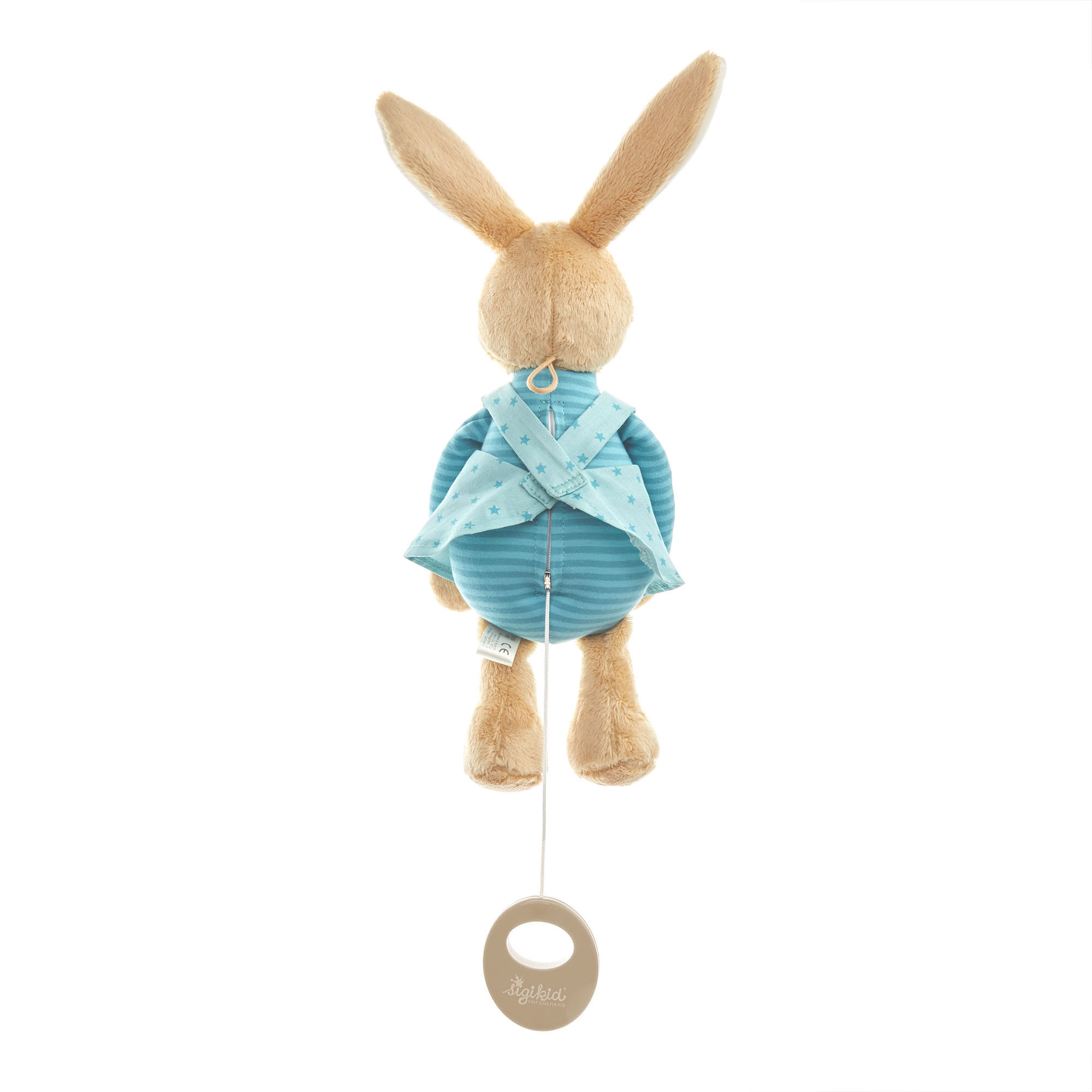 Namensspieluhr Hase türkis