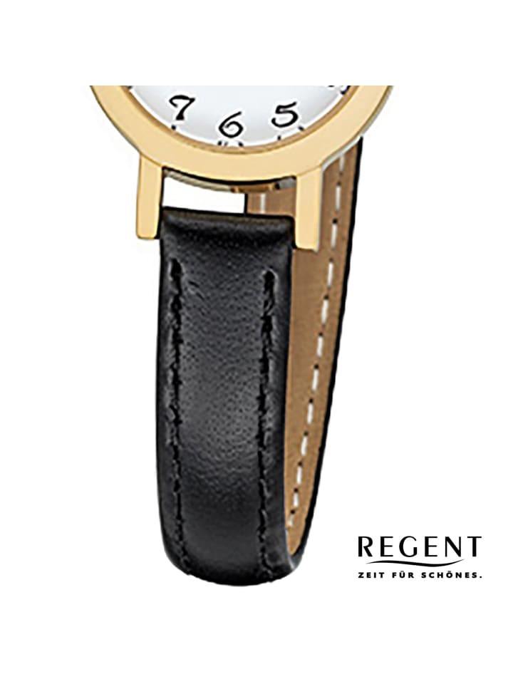 Regent Armbanduhr Regent Mini schwarz klein (ca. 20mm) günstig kaufen onesize