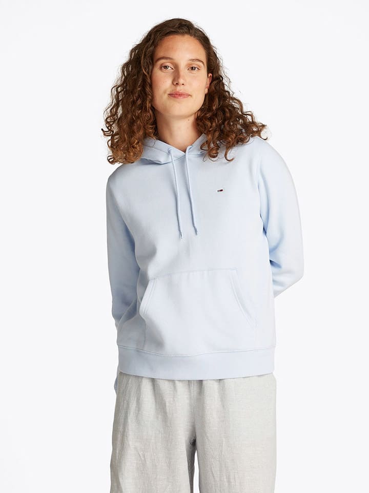 TOMMY JEANS Hoodie in Hellblau günstig kaufen