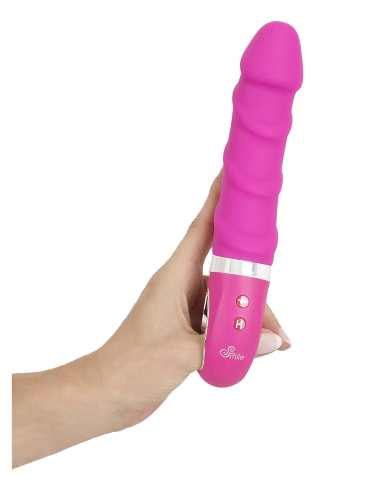 Sweet Smile Vibrator Warming Soft Vibrator in pink günstig kaufen 22,5