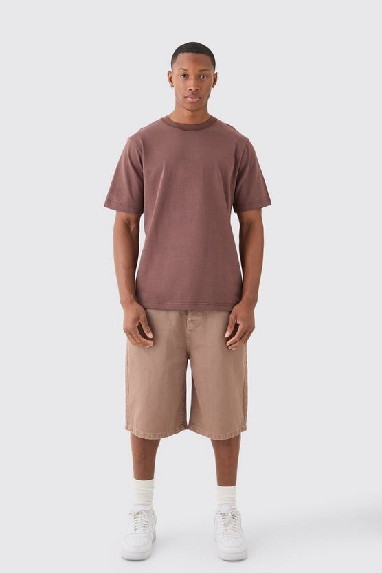 Kariertes T-Shirt